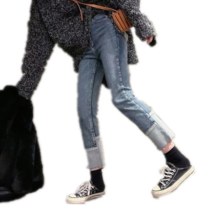 Ženske traperice za trudnice - sa džepom