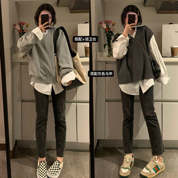 Νέο μοντέλο ελαστικό τζιν για εγκύους - τρία χρώματα