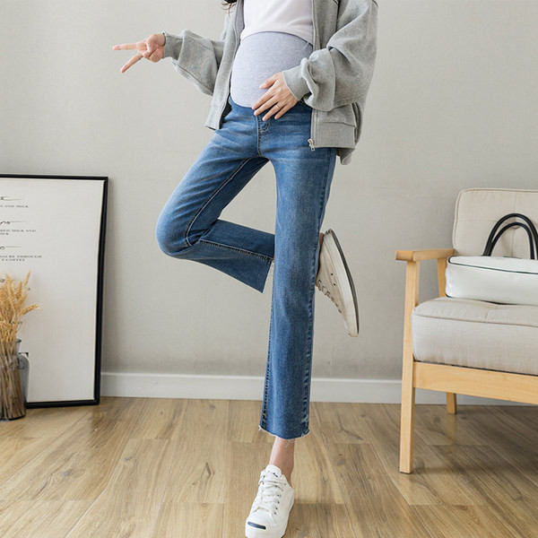 Νέο μοντέλο ελαστικό τζιν για εγκύους - τρία χρώματα