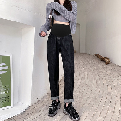 Új modell magas derekú női kismamafarmer