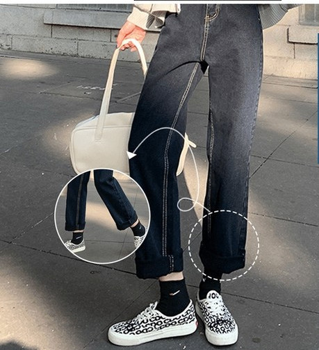 Új modell magas derekú női kismamafarmer