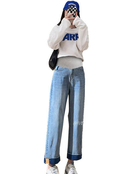 Γυναικείο Τζιν για Έγκυες - Ψηλόμεση Χαλαρή μέση