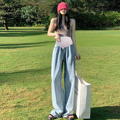 Φαρδύ μοντέλο τζιν για εγκύους