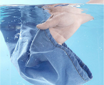 Дамски дънки за бременни жени с висока талия - свободен изчистен модел