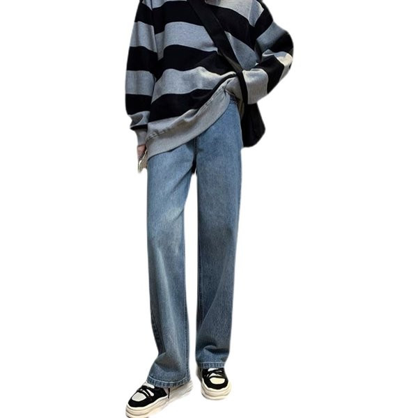 Hosszú női kismama farmer - széles modell