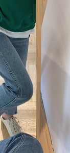 Ühevärvilised elastse vöökohaga naiste teksad - rasedatele