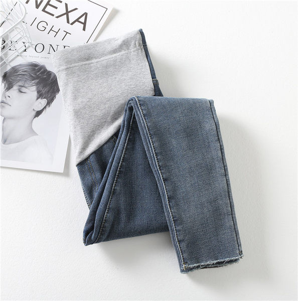 Νέο μοντέλο γυναικείο τζιν εγκυμοσύνης με ψηλή ελαστική μέση