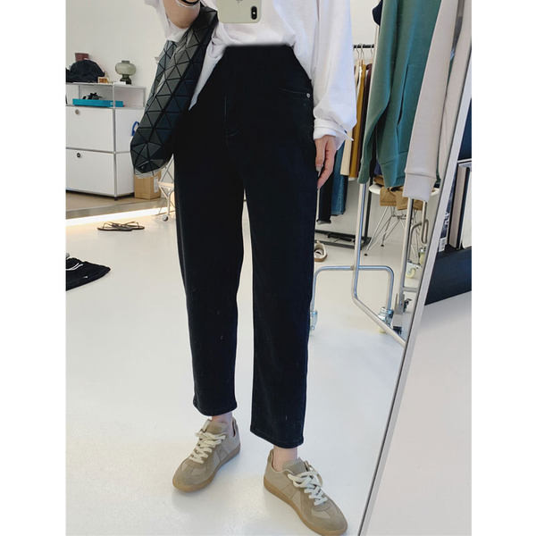 Női magas derekú terhes női farmer - vékony két színben