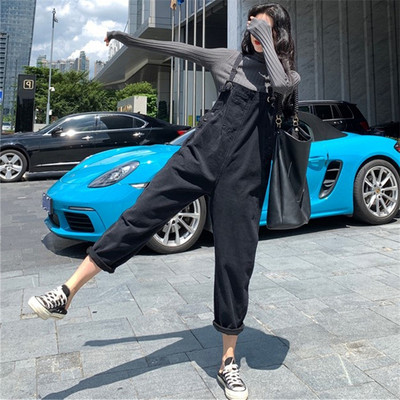 Νέο μοντέλο γυναικεία ολόσωμη φόρμα  τζιν με τιράντες