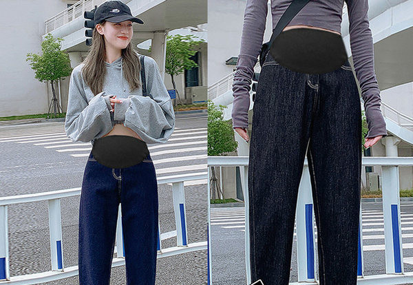 Ženske traperice za trudnice - besplatni uzorak