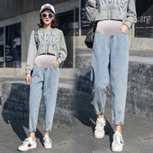 Γυναικεία casual ψηλόμεση τζιν εγκυμοσύνης