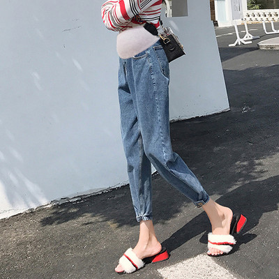 Γυναικεία casual ψηλόμεση τζιν εγκυμοσύνης