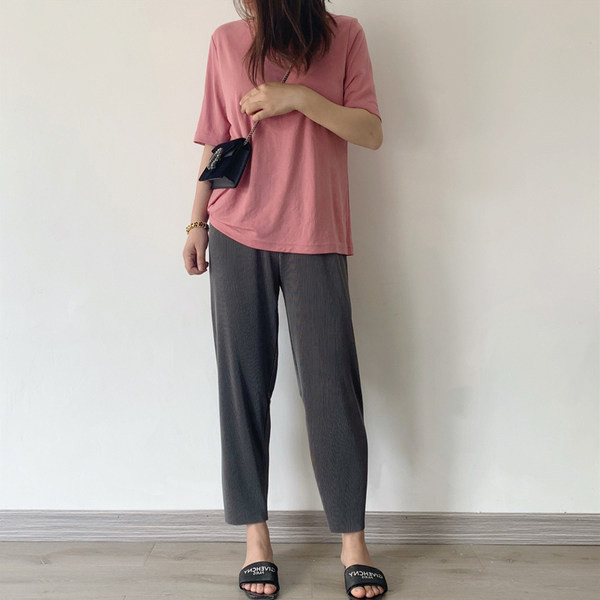 Terhes nőknek szánt széles nadrág - többféle színben