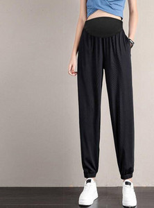 Γυναικείο παντελόνι για εγκύους με ψηλόμεσο - αθλητικό μοντέλο