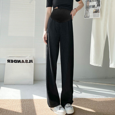 Широк панталон за бременни в два цвята