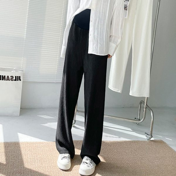 Широк панталон за бременни в два цвята