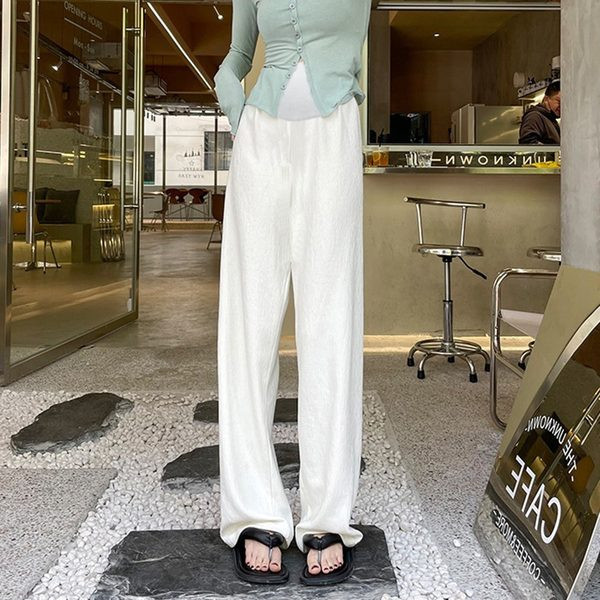 Широк панталон за бременни в два цвята