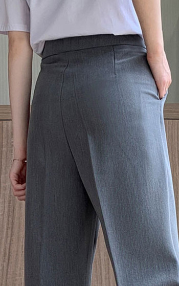 Дамски панталон с джобове за бременни 