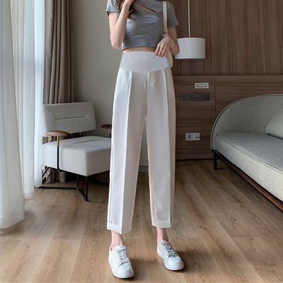 Ženske trudničke hlače s džepovima