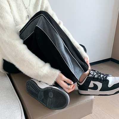 Női hosszú nadrág terhes nőknek magas derékkal - sportmodell