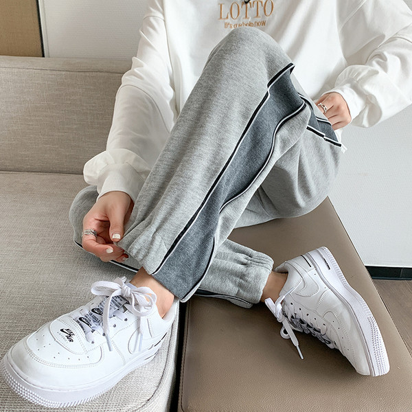 Női hosszú nadrág terhes nőknek magas derékkal - sportmodell