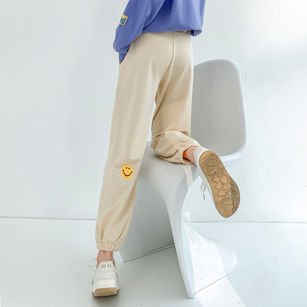 Női hosszú nadrág terhes nőknek - magas derékú sport