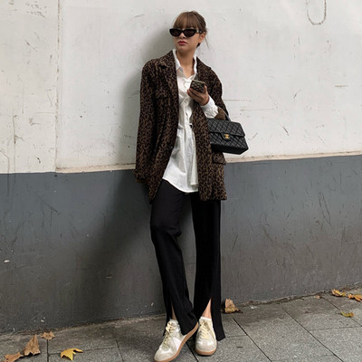 Női hosszú nadrág terhes nőknek magas derékkal - alkalmi modell két színben