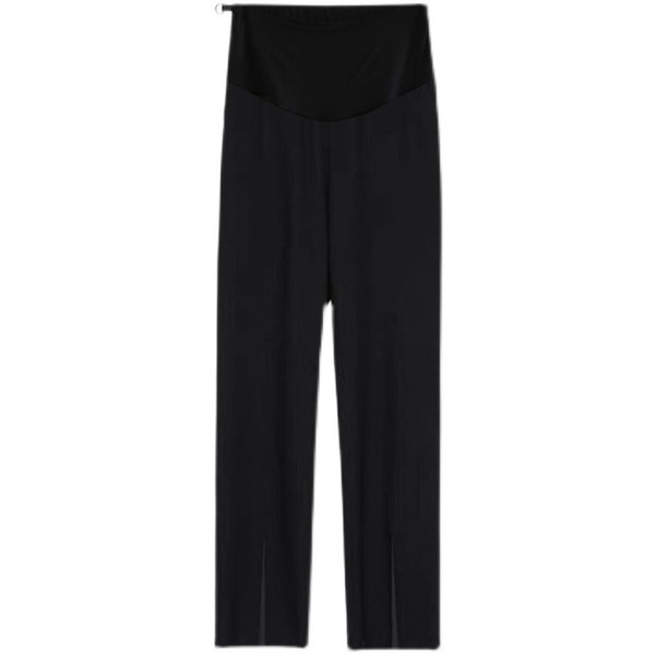 Női hosszú nadrág terhes nőknek magas derékkal - alkalmi modell két színben