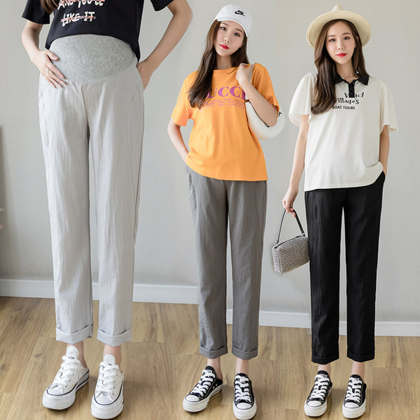 Ίσιο μοντέλο γυναικείο παντελόνι με φαρδιά ελαστική μέση