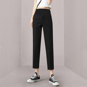 Fekete elegáns kismamanadrág