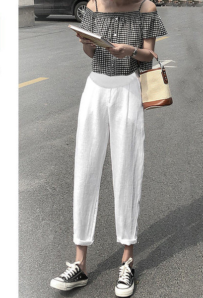 Γυναικείο κομψό παντελόνι εγκυμοσύνης