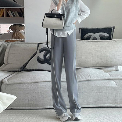 Női hosszú nadrág kismamáknak - magas derekú sportmodellel