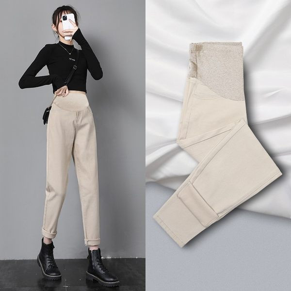 Női farmernadrág terhes nők számára