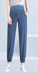 Trudničke hlače s elastikom i visokim strukom