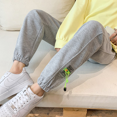 Спортен панталон за бременни жени  със връзки и ластик