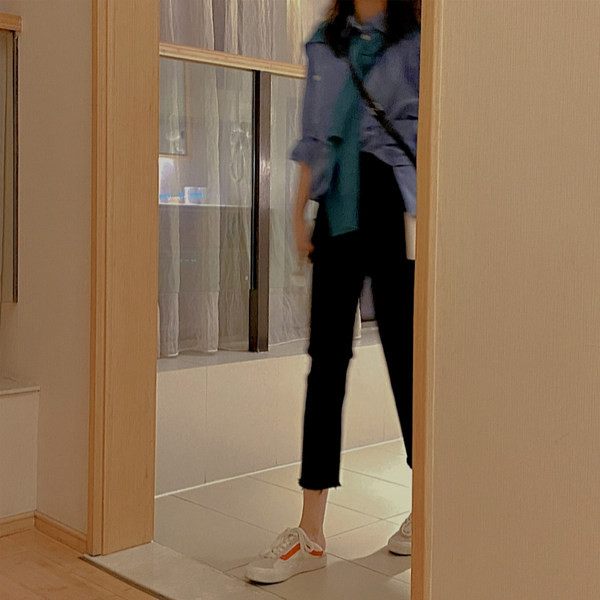 Μακρύ παντελόνι για εγκύους - ίσιο μοντέλο σε δύο χρώματα