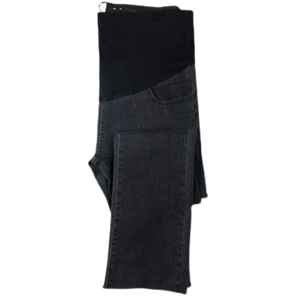 Μακρύ παντελόνι για εγκύους - ίσιο μοντέλο σε δύο χρώματα