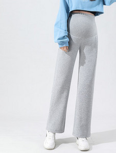 Hosszú nadrág terhes nők számára - magas derékú sportmodell