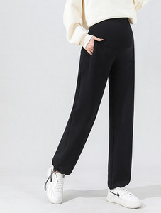 Hosszú nadrág terhes nők számára - magas derékú sportmodell