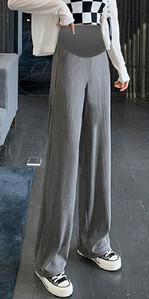 Casual ψηλόμεσο παντελόνι εγκυμοσύνης με τσέπες