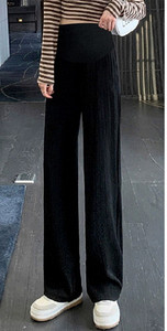 Casual ψηλόμεσο παντελόνι εγκυμοσύνης με τσέπες