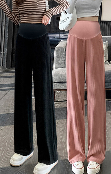 Casual ψηλόμεσο παντελόνι εγκυμοσύνης με τσέπες