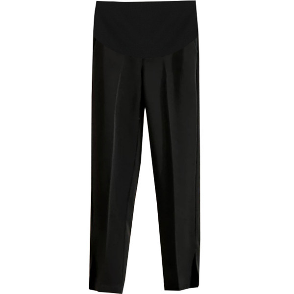 Trudničke ljetne hlače do gležnja s prorezom