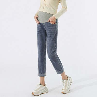 Hosszú zsebes nadrág terhes nők számára