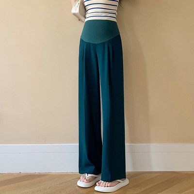 Μονόχρωμο ψηλόμεσο παντελόνι εγκυμοσύνης