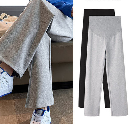 Sportnadrág terhes nők számára, hosszú derékkal