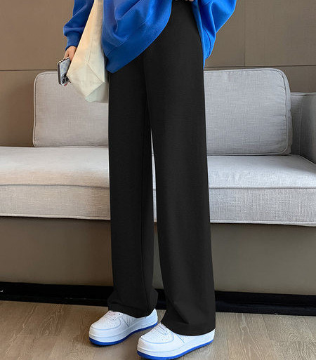 Sportnadrág terhes nők számára, hosszú derékkal