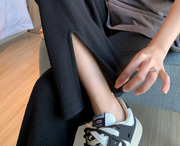 Pikad madala vöökohaga naiste püksid rasedatele - sportmudel