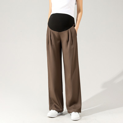 Széles nadrág terhes nők számára tiszta modell