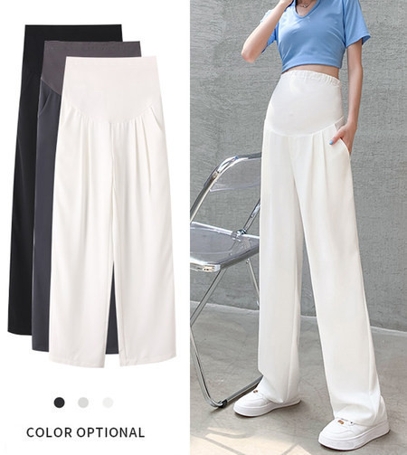 Terhes nőknek szánt sportnadrág széles szabással